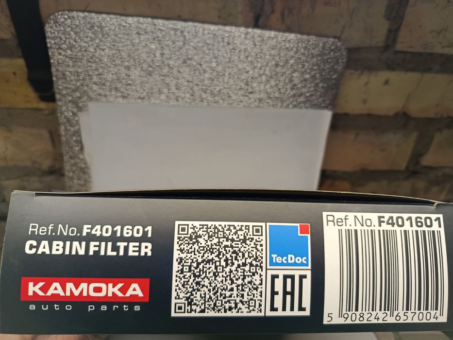 Фильтр салона Каmoka(польша)