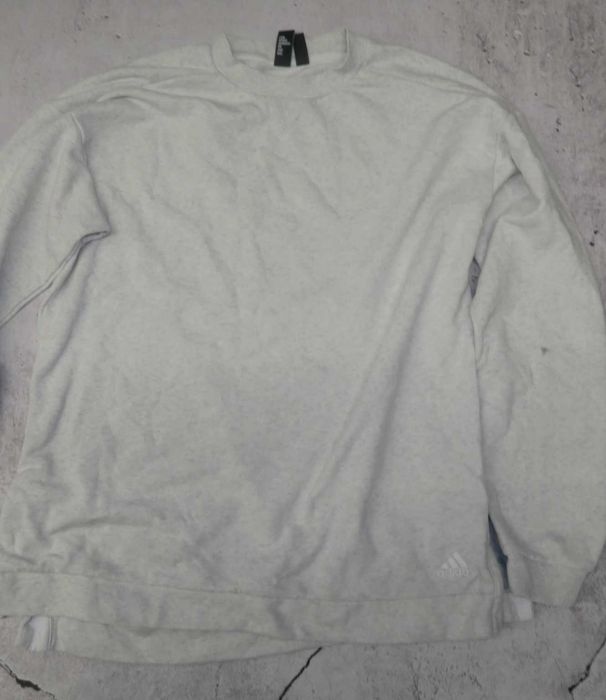 Adidas bluza z logo na plecach crewneck XL