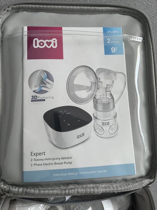 Laktator elektryczny dwufazowy Expert 3d pumping Lovi