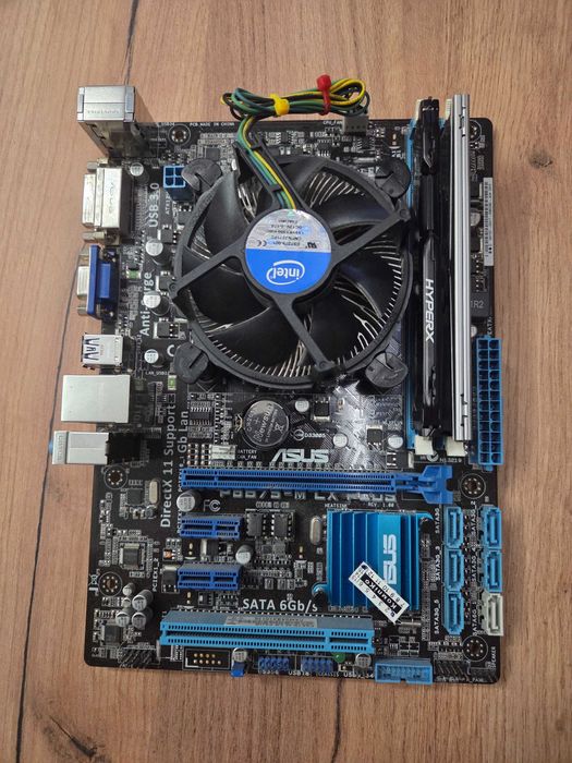 Zestaw: płyta główna asus + procesor i3-3220 + RAM 2x8GB