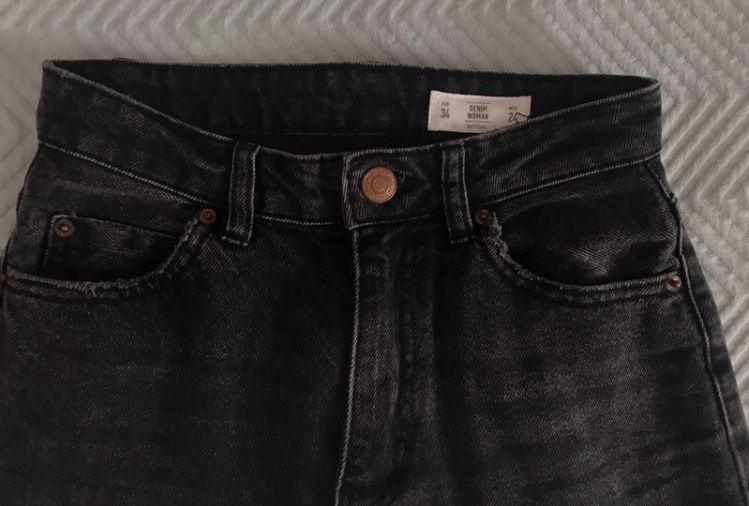 Calças pretas, lefties, tamanho 34