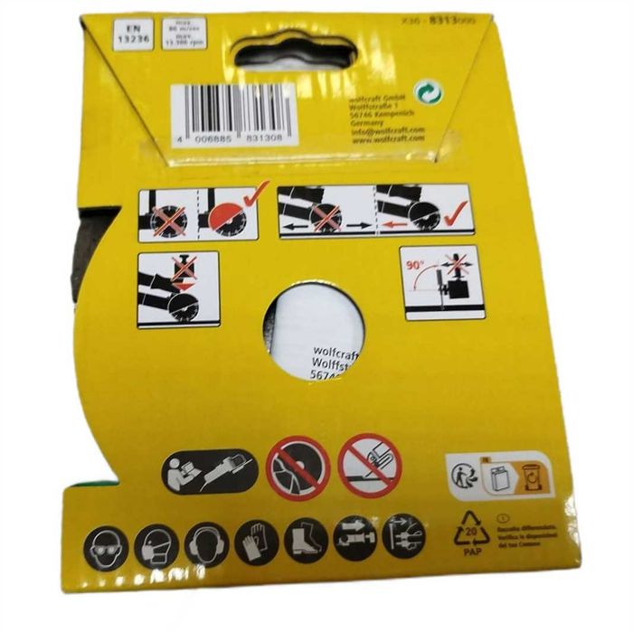 WOLFCRAFT 8313 Tarcza diamentowa PRO 115mm