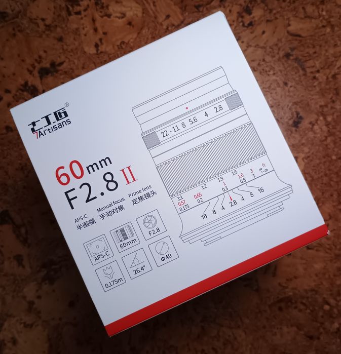 Макро 60mm f2.8 II об'єктив 7Artisans під Sony