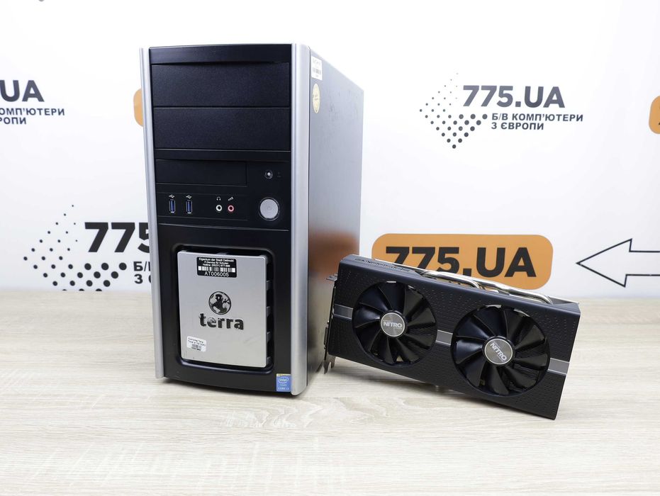 Ігровий ПК/ Ryzen 5 1600 (6 ядер)/16 D4, 512/ 600W/ RX580 8Gb/Гарантія