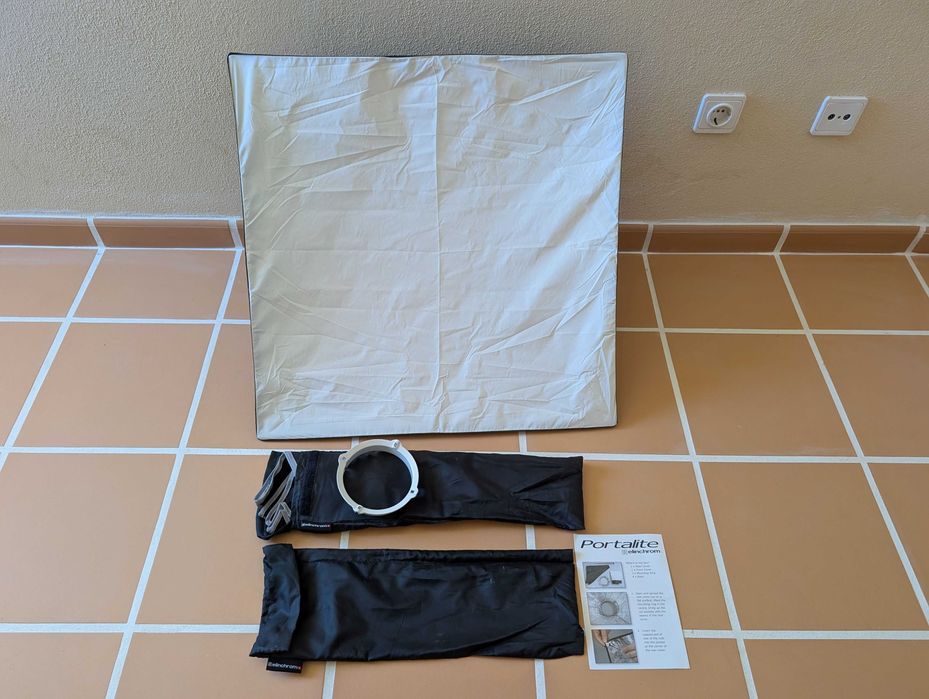 Kit Elinchrom BX 500 Ri + Skyport + Softboxes + Tripés + Malas