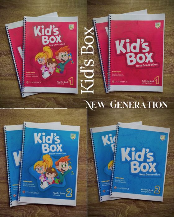 Kid's box Students book, Workbook