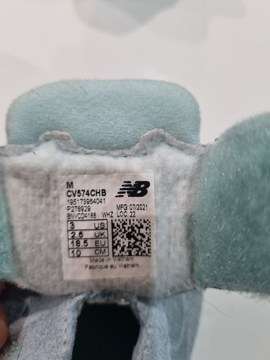 Niechodki New Balance r 18.5