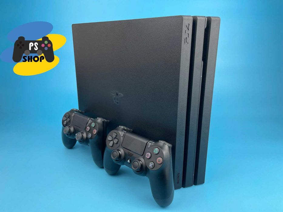 Playstation 4 Pro 1Tb, Два джойстики
