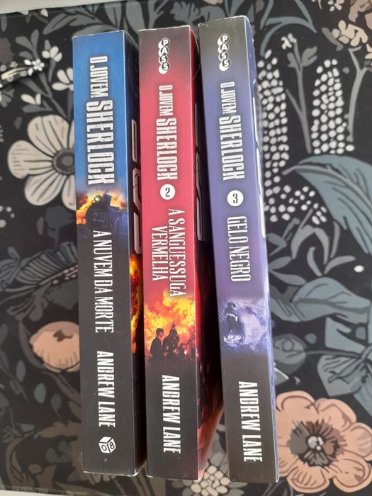 O Jovem Sherlock Holmes N.º 1, 2, 3 de Andrew Lane