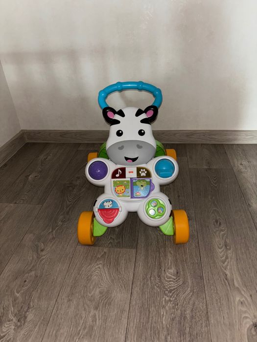 Дитячий толокар-ходунці Зебра Fisher-price