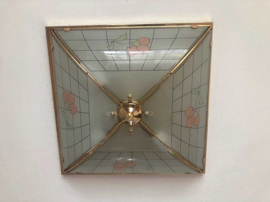 Candeeiro de teto 38 x 38cm