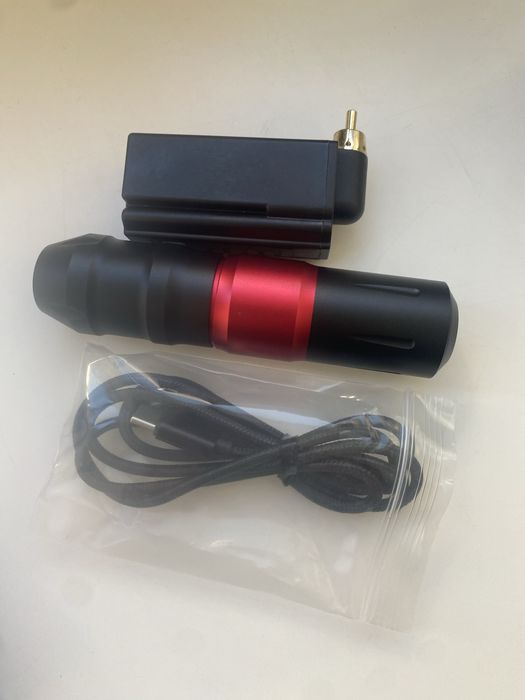 Kit Tattoo c/ Maquina Rotativa - Bateria 1500 mAh