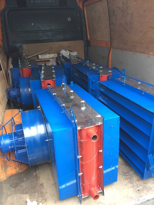 Агрегат опалювальний АО, АПВС отопительный агрегат промышленный