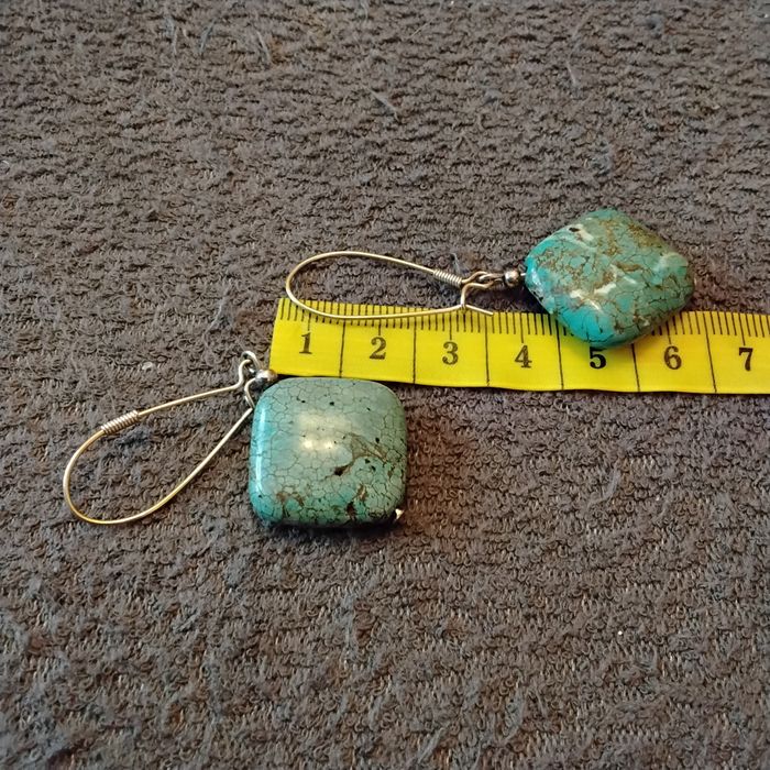 Kolczyki z turkusami