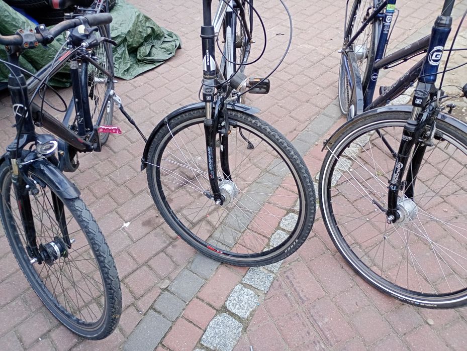 Rowery miejskie męskie oraz damskie
