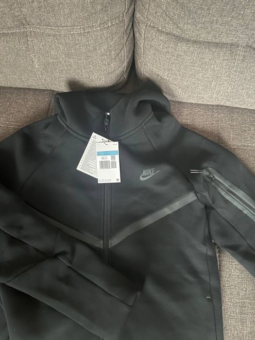 Кофта Nike Tech Fleece Black розмір M