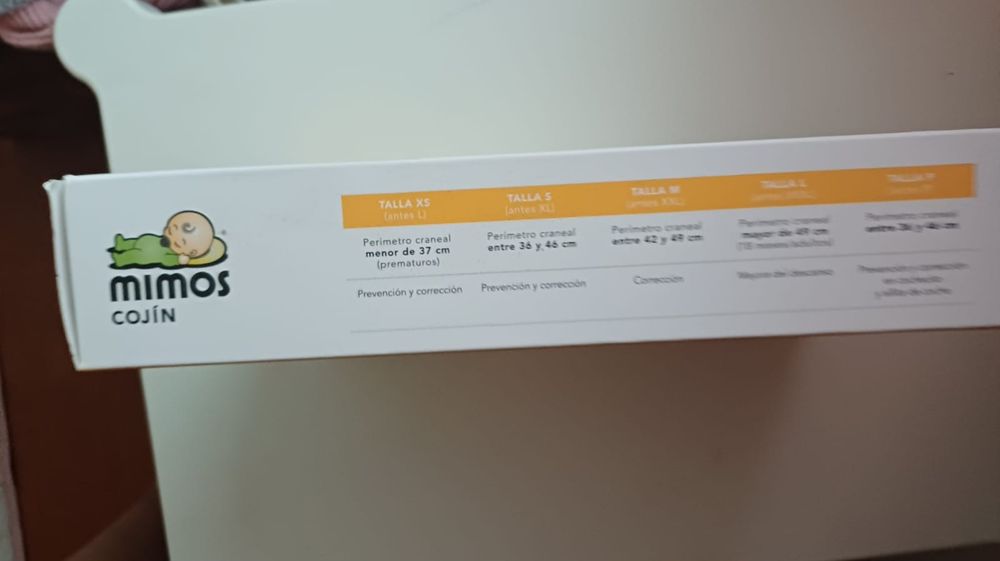 Almofada  Mimos bebé tamanho S