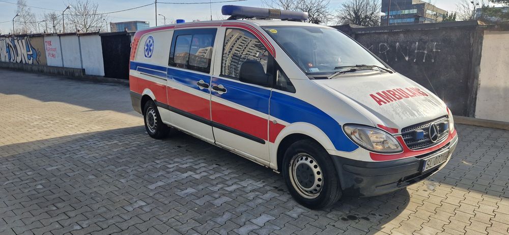 Mercedes Vito Long 109CDI Ambulans Karetka Sanitarka