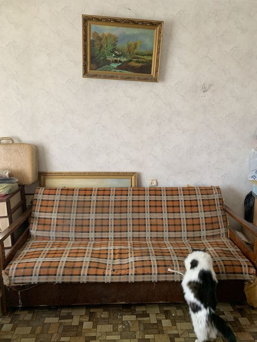 Дерево, раскладной диван, под перетяжку