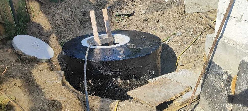 Монтаж систем зовнішньої каналізації, септики, водовідведення