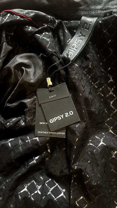 Kurtka skórzana zamszowa markowa unikat Gipsy 2.0