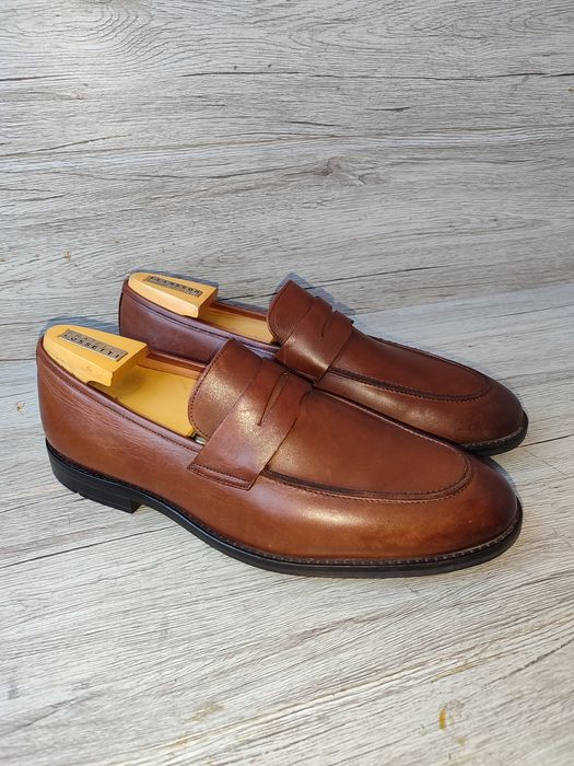 Clarks 44р туфли мужские Новые лоферы кожаные Индия