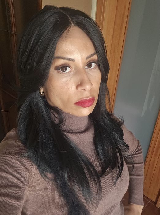 Lace front realista ao cabelo humano