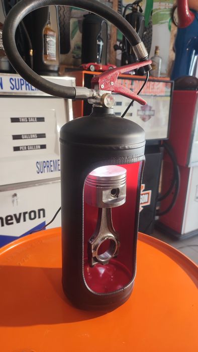 Candeeiro decorativo automobilia