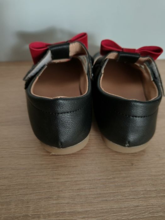 Buciki pantofelki balerinki czarne