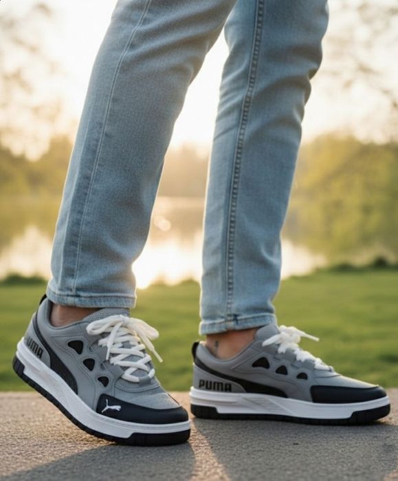 Чоловічі демісезонні кросівки Puma/натуральна шкіра/пума