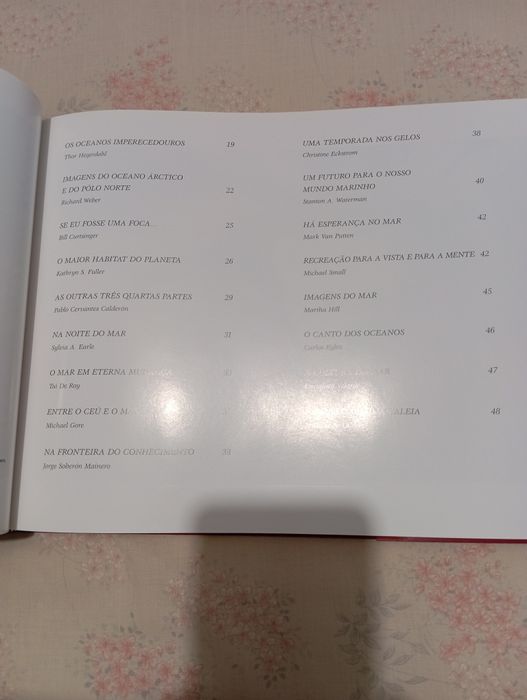 Livro Celebração dos Mares