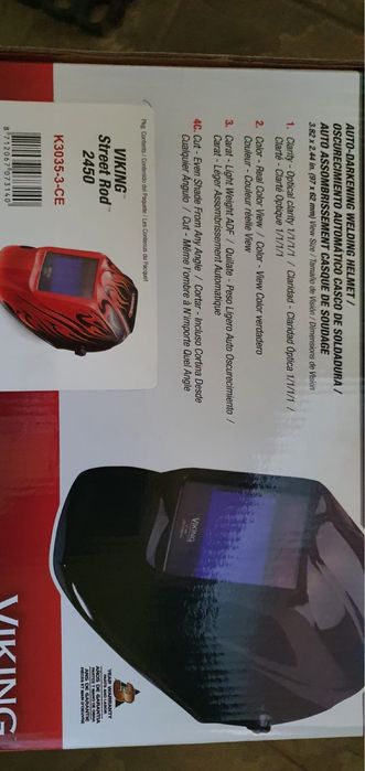 Przyłbica spawalnicza Viking strret 2450