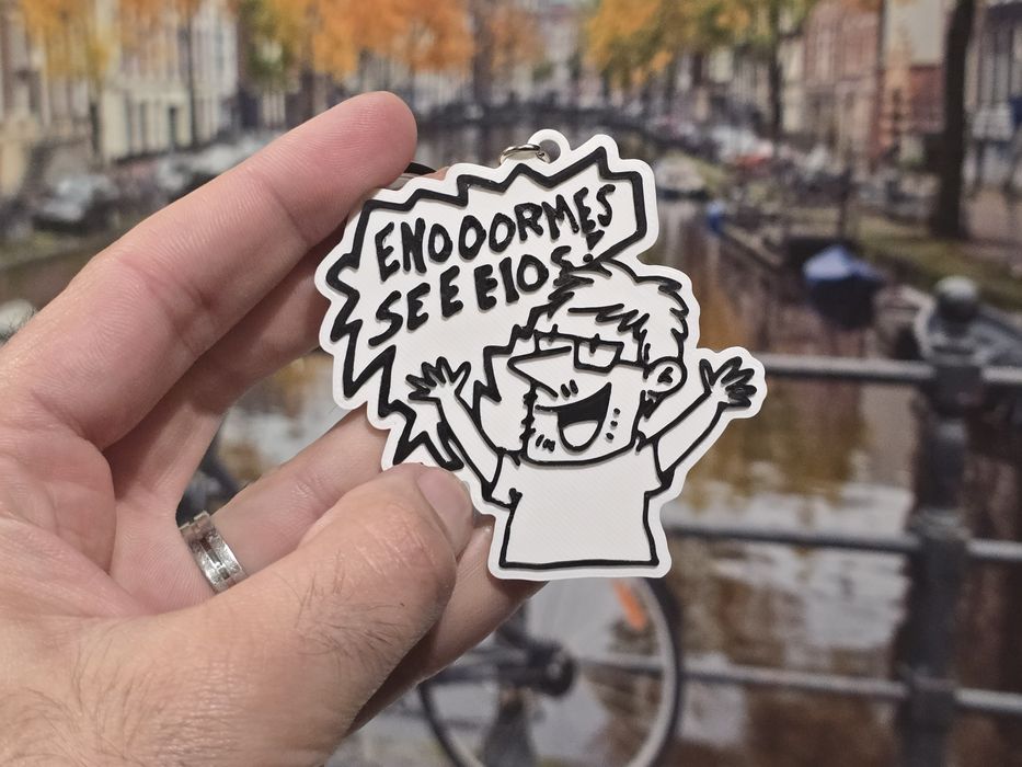 Porta-Chaves "Enormes Seios" Nuno Markl