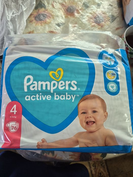 Памперси,4 ка,76 штук