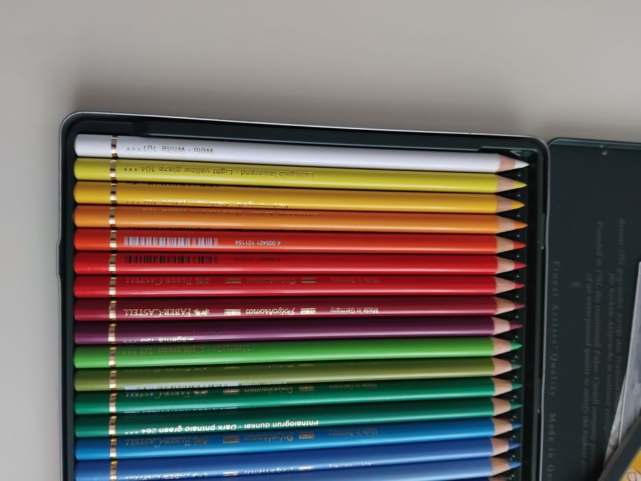 Komplet kredek.FABER CASTELL Polychrimos 24 szt.