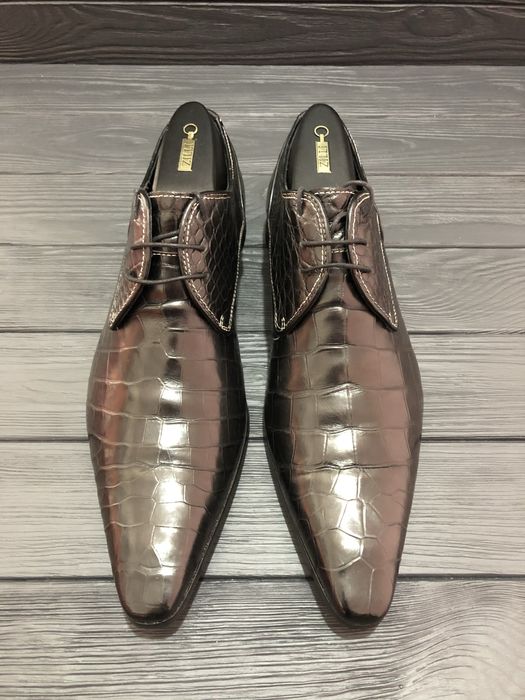 Дерби Zilli крокодил kiton brioni
