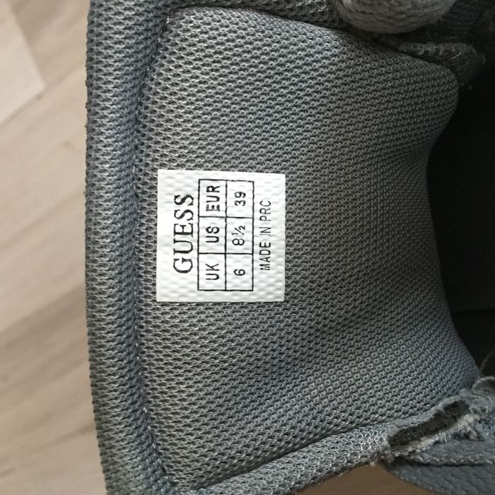 Buty Guess sneakers na koturnie