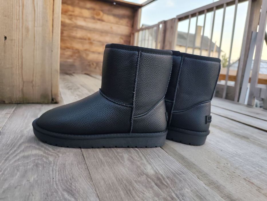 36-44 р шкіряні чоловічі угги сапоги дутики чоботи зимові мужские угги