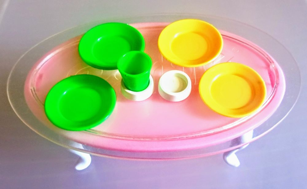 Barbie acessórios para refeição.