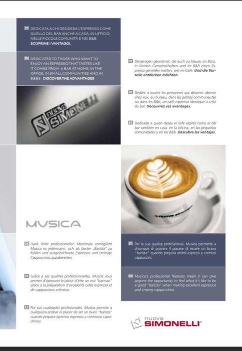 Maquina Simonelli Musica com garantia