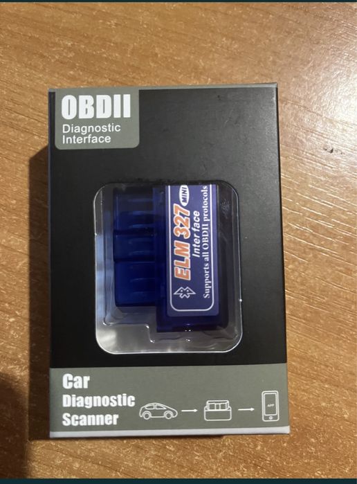 Автосканер OBD 2, OBD II, obd сканер помилок автосканер v 1.5, ELM 327