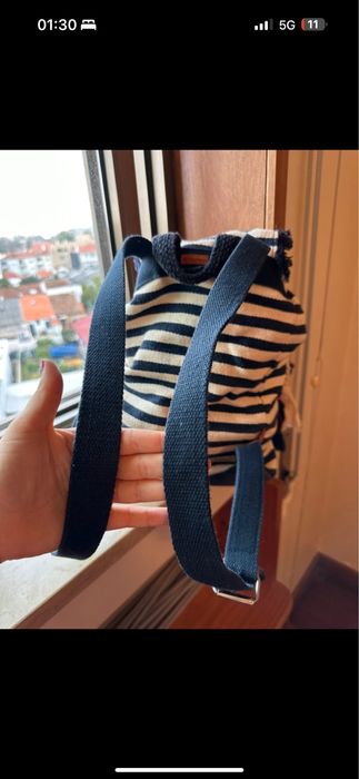 Mochila às riscas Springfield