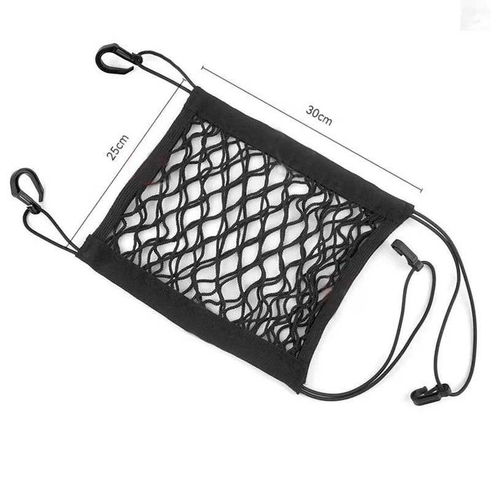Rede Elástica Dupla Camada para Moto – Capacete e Bagagem
