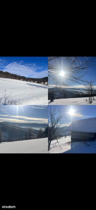 Działka rolna BESKID WYSPOWY widokowa GÓRY natura