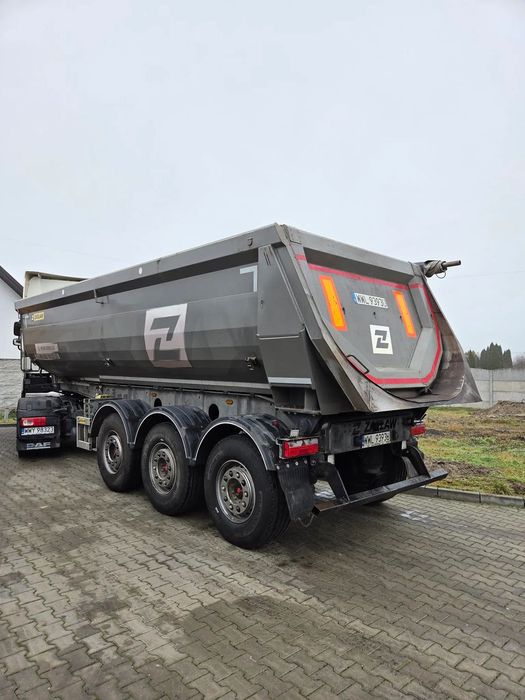 Zaslaw D-653A  ZASŁAW D-653A DOINWESTOWANA HARDOX 2020r Naczepa Wywrotka Stalowa