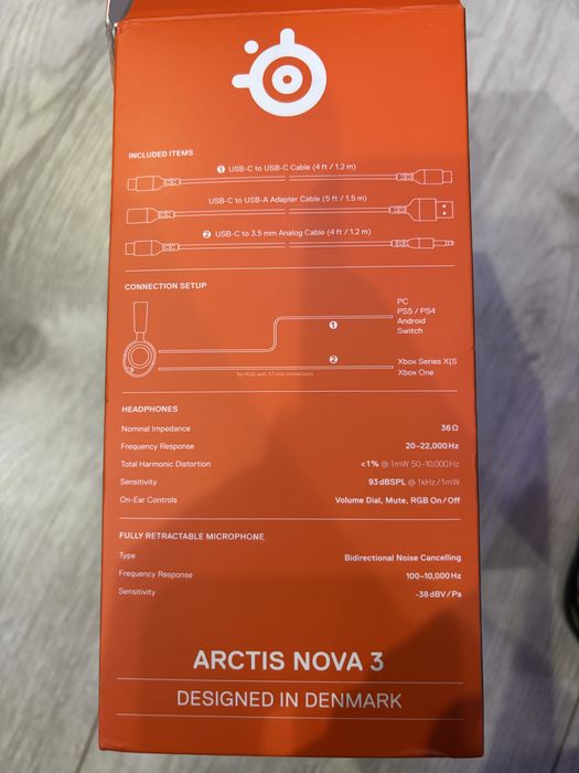 Słuchawki steelseries arctis 3