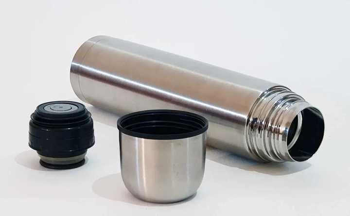 Термос сріблястий 500 мл