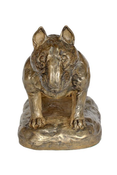 Bull Terrier VI figurka na drewnie Art-Dog