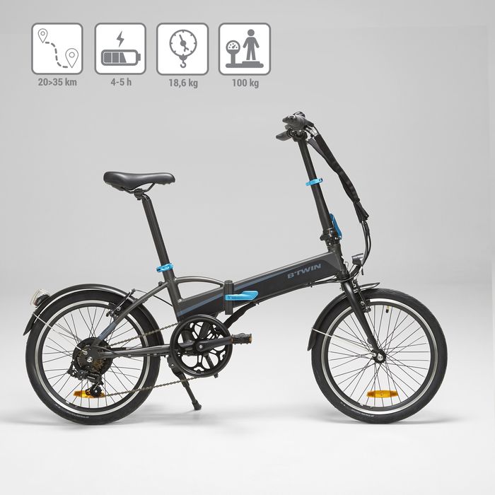 BICICLETA ELÉTRICA DOBRÁVEL TILT 500 PRETO