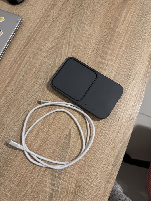 Беспроводная зарядка Samsung 15W Wireless Charger Duo (Dark Gray)